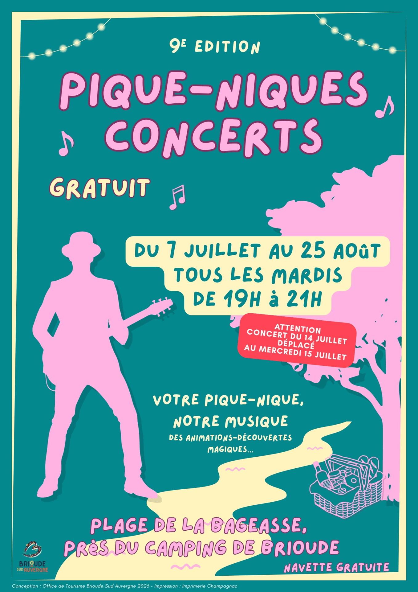 Pique-Niques Concerts 9è édition_Brioude
