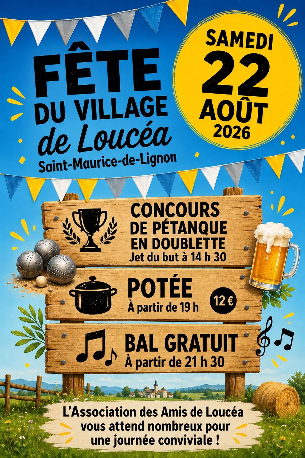 Fête du village de Loucéa_Saint-Maurice-de-Lignon