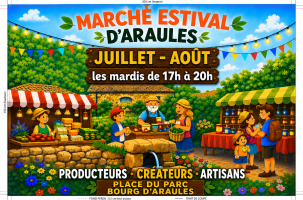 Marché estival