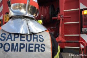 Le feu était éteint avant l’arrivée des secours. 