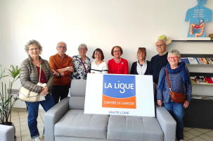 Un chèque de 1000 € pour la Ligue contre le cancer 43 grâce à ce concert