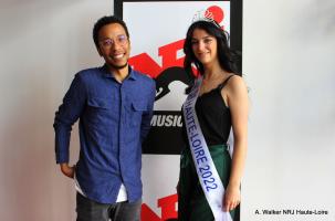 Reda d’NRJ Haute-Loire a reçu Miss Haute-Loire 2022 Laurine Pousse en interview.