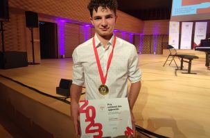Alexis CHARDON, apprenant en Bac Pro maintenance de véhicules