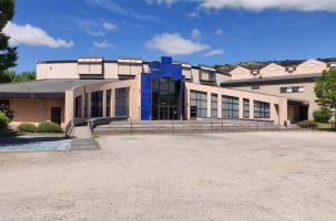 Le Palais des spectacles de Vals près Le Puy.
