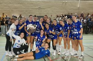 Les Saint-Germinoises après la victoire ce week-end.