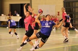 Laïla Bayard en pleine attaque saint-germinoise dévastatrice