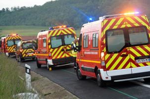 90 pompiers solicités sur l'accident