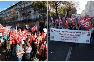 30 accompagnants d'élèves en situation de handicap de Haute-Loire à Paris