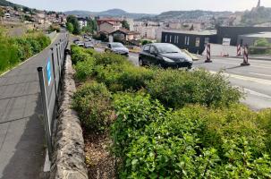 L'avenue des Belges au Puy-en-Velay.
