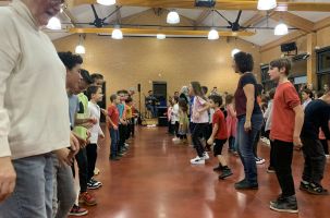 Mardi 13 février les élèves du Monteil ont fait découvrir les danses traditionnelles.