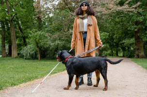 Les chiens guides ont changé la vie de Manon et Sabine.