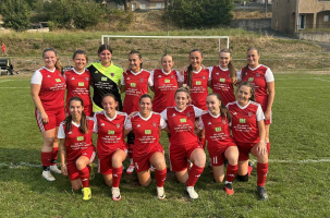 L'équipe féminine de l'US Landos Football, prête pour la saison à venir. 