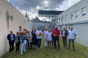Dans cet espace inutilisé du CHER se dressera la prochaine Unité de Chirurgie Ambulatoire.