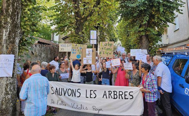 En juillet, une mobilisation avait rassemblé 200 personnes