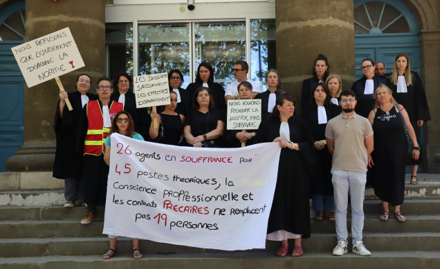 Une vingtaine de personnes étaient mobilisées