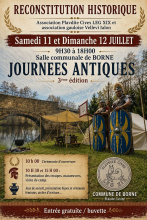 Journées Antiques de Borne - 3ème édition_Borne