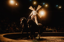 Théâtre équestre "Don Quichotte - Folie équestre"_Sanssac-l'Église