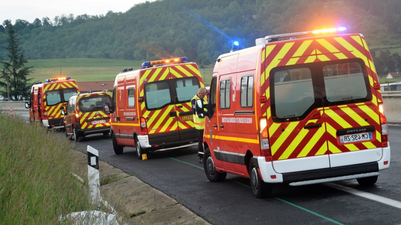 90 pompiers solicités sur l'accident