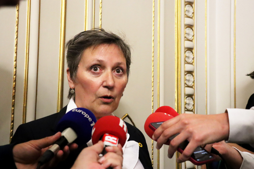 Celline Gacon, candidate du NFP dans la 1ere "circo" de la Haute-Loire (législatives 2024)