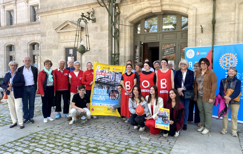 Pour la 1ere fois, le Théâtre du Puy sera le théâtre d'une représentation vitale.