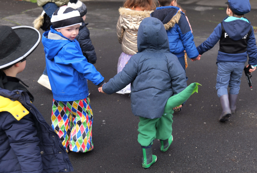 Une bataille de sourires a fait rage dans les rues de Chadrac