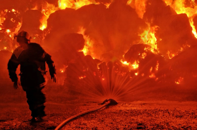 D'après le rapport des gendarmes, la cause de l'incendie serait due aux nombreux impacts d'éclairs qui ont percuté le sol pendant la nuit.&nbsp;