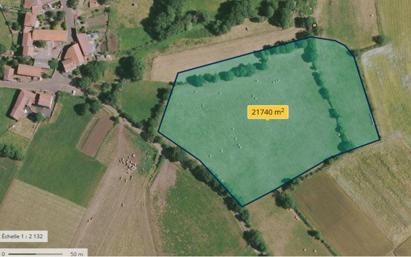 Le projet de la retenue d'eau de 100 000 m3 à Mauriac, Chaspuzac.