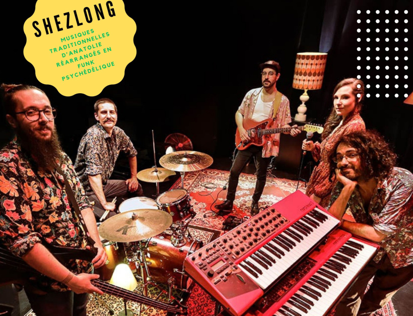 Le groupe Shelong sera sur scène le samedi 26 avril