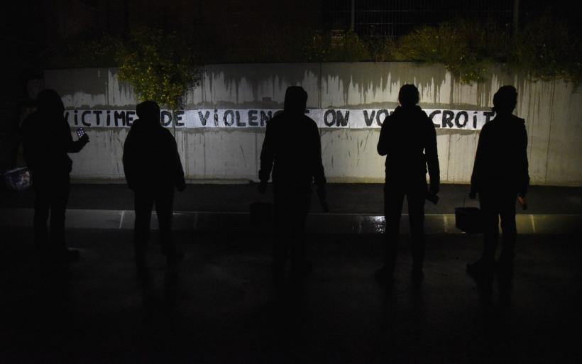 Message contre les violences faites aux femmes