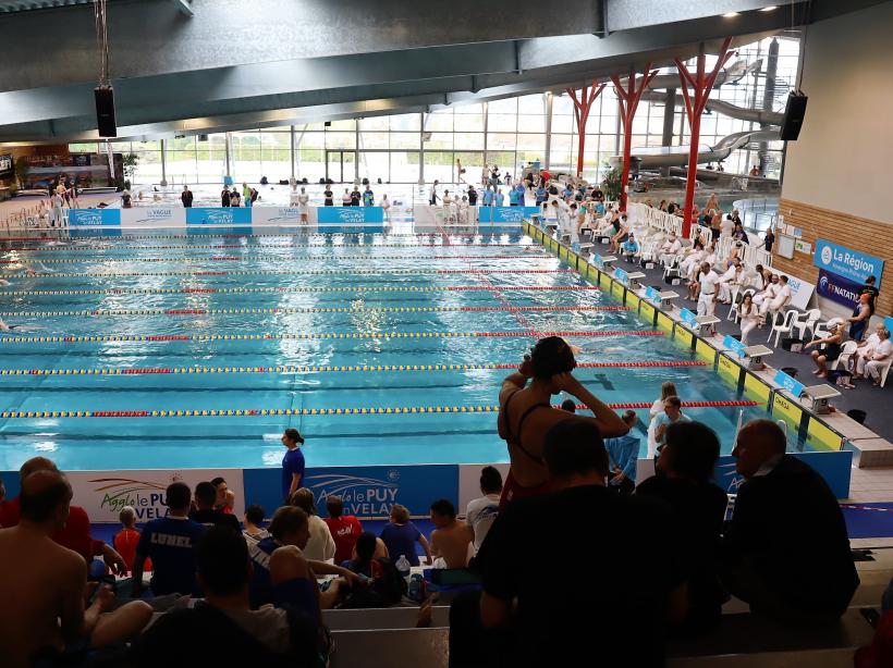 La Vague, piscine phare de la Communauté d'Agglomération du Puy-en-Velay.