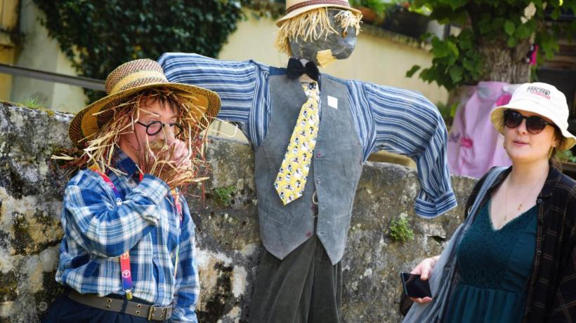 La fêtes des épouvantails à Brives Charensac
