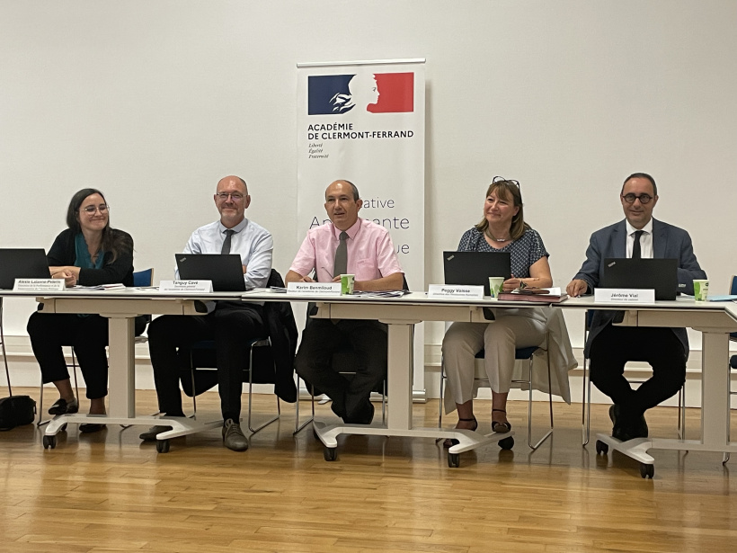 Rectorat clermont ferrand rentrée 2024