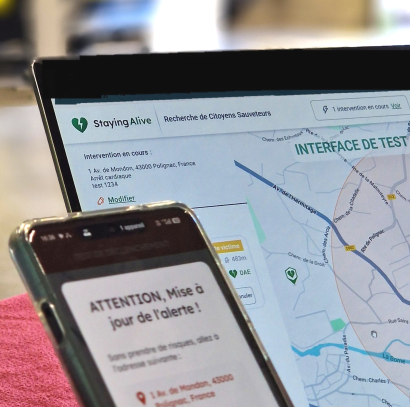 L'application Staying Alive pour venir en aide rapidement aux victimes