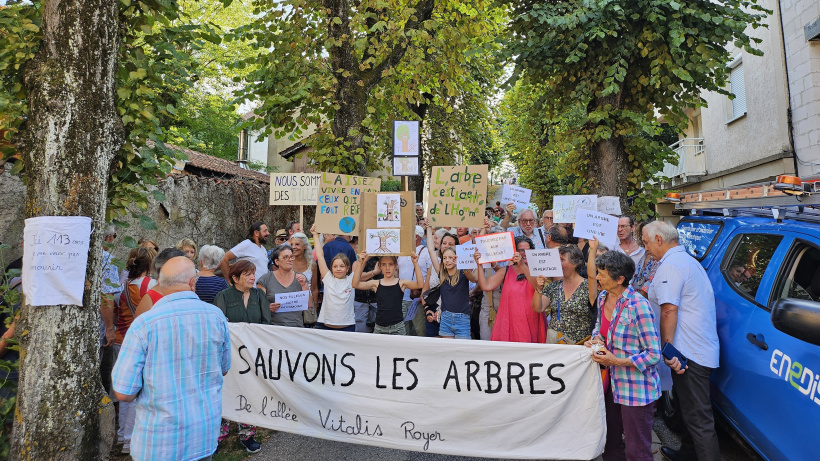 En juillet, une mobilisation avait rassemblé 200 personnes