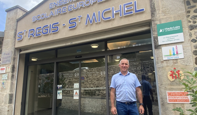 Emmanuel Belledent, directeur du collège Saint-Regis - Saint-Michel - Don Bosco