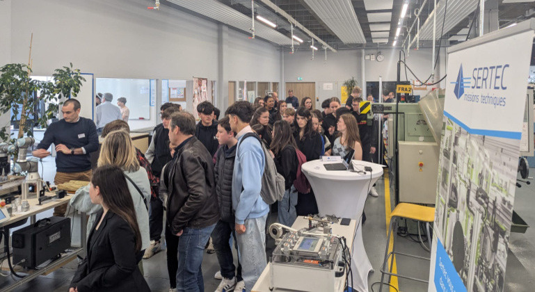 Tour d'horizon sur l'industrie pour les élèves du Lycée Chabrier à Yssingeaux