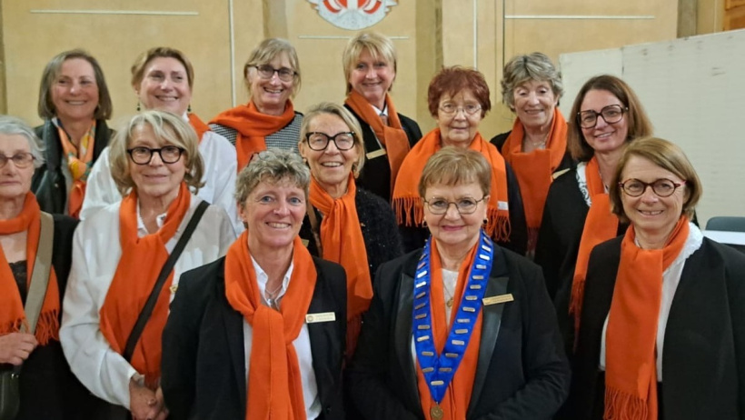 Les membres du club Soroptimist du Puy en Velay