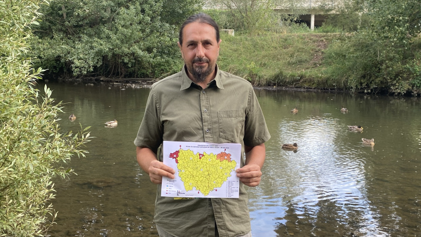 Renaud Daumas, conseiller régional (Les Écologistes) de Haute-Loire